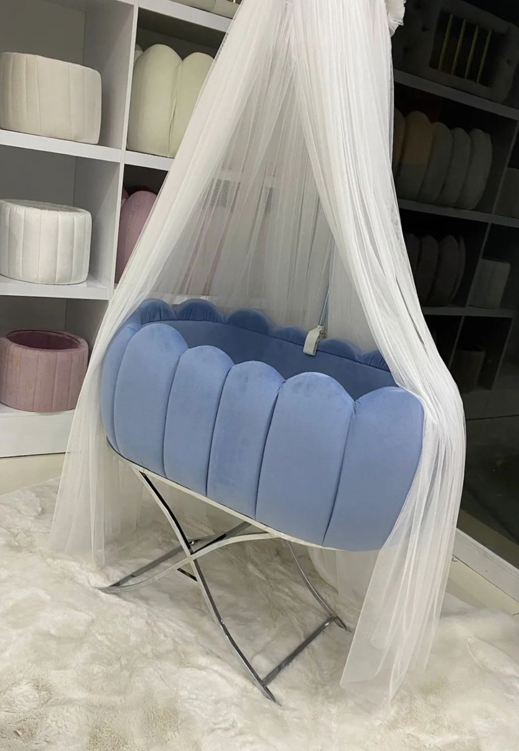 Patut bebelusi cu balansoar: Tulip