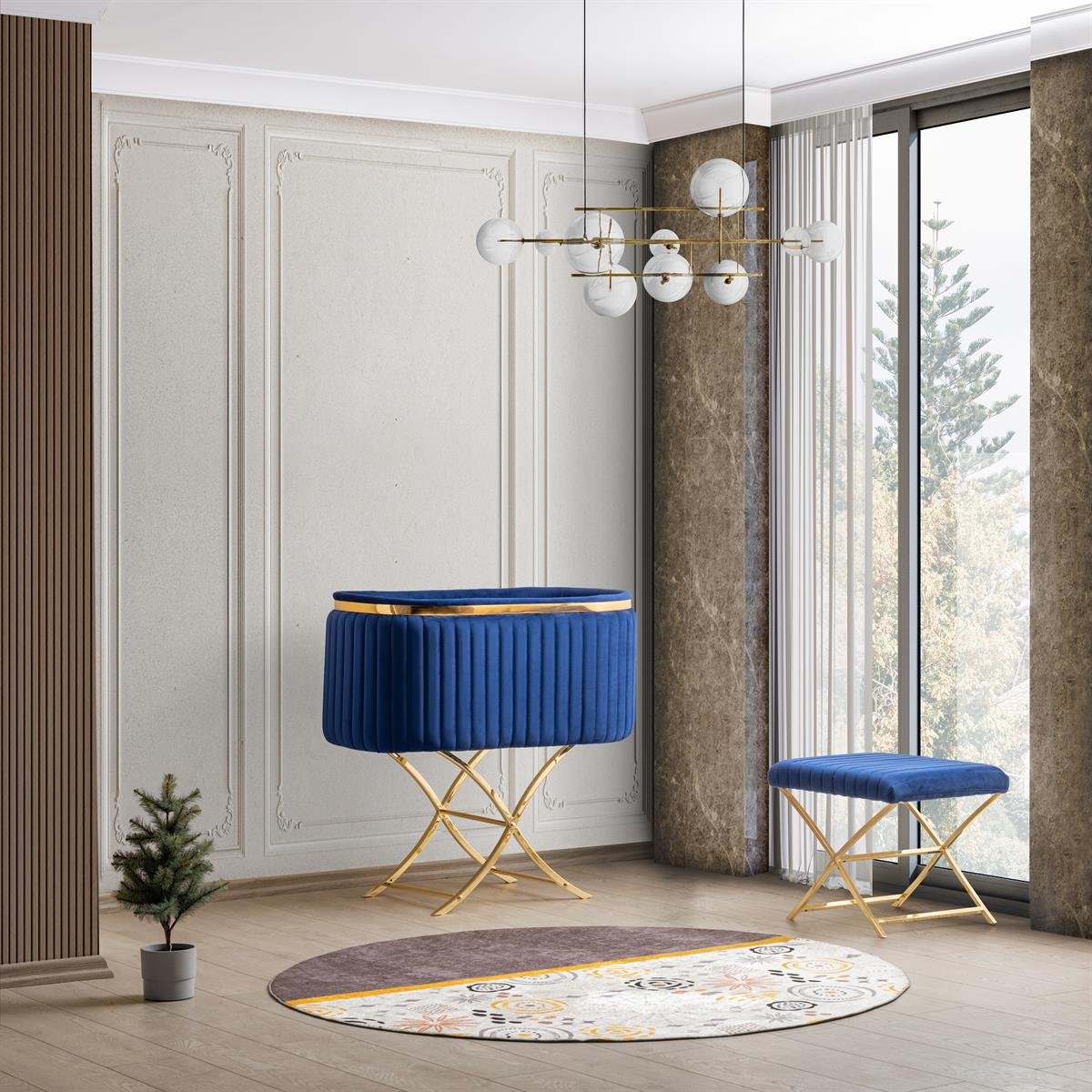 Patut bebelusi cu balansoar: Akasya