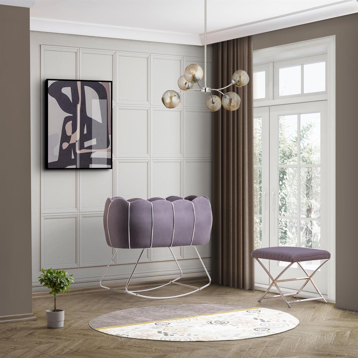 Patut bebelusi cu balansoar: Fely