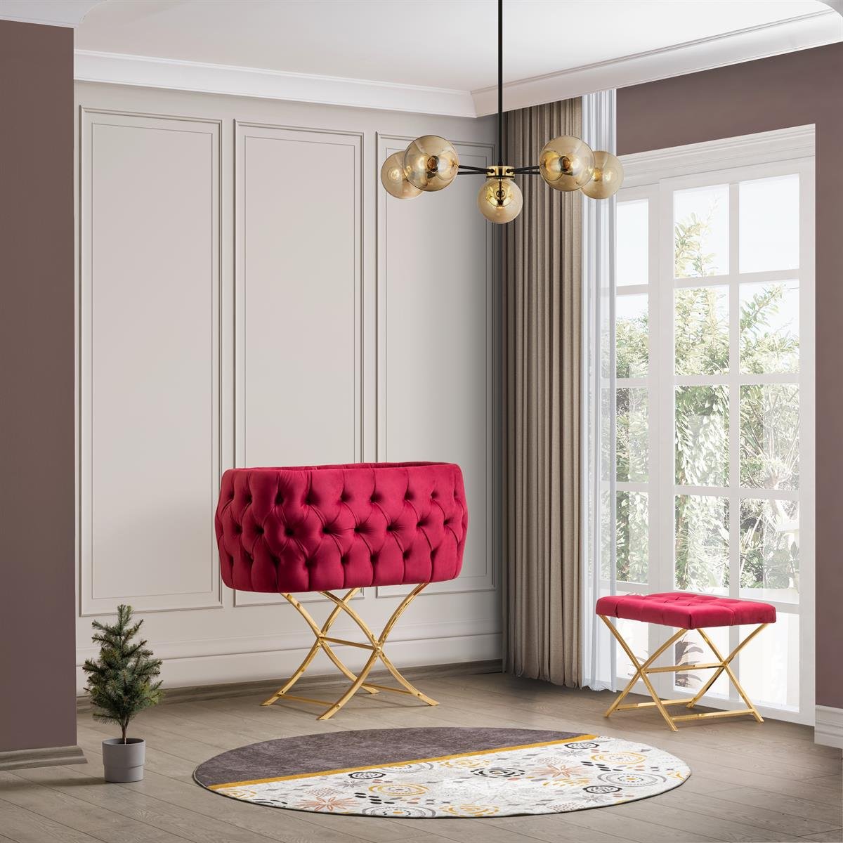 Patut bebelusi cu balansoar: Kardelen red