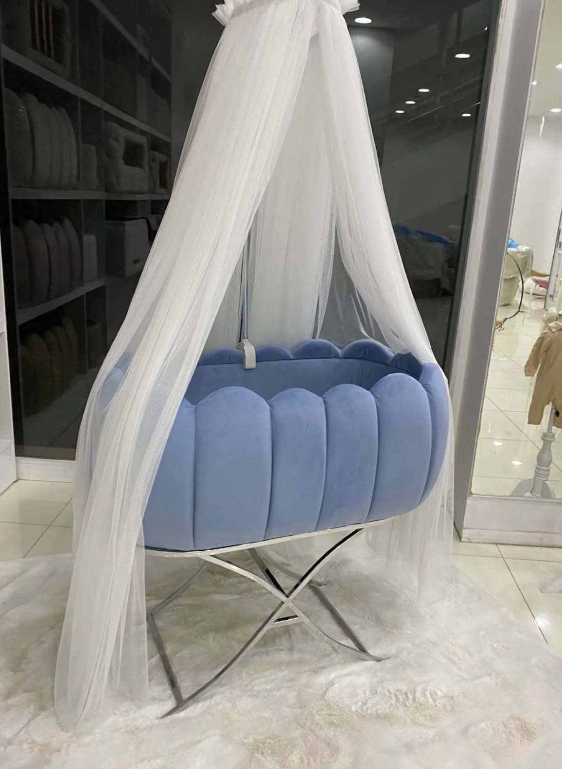 Patut bebelusi cu balansoar: Tulip