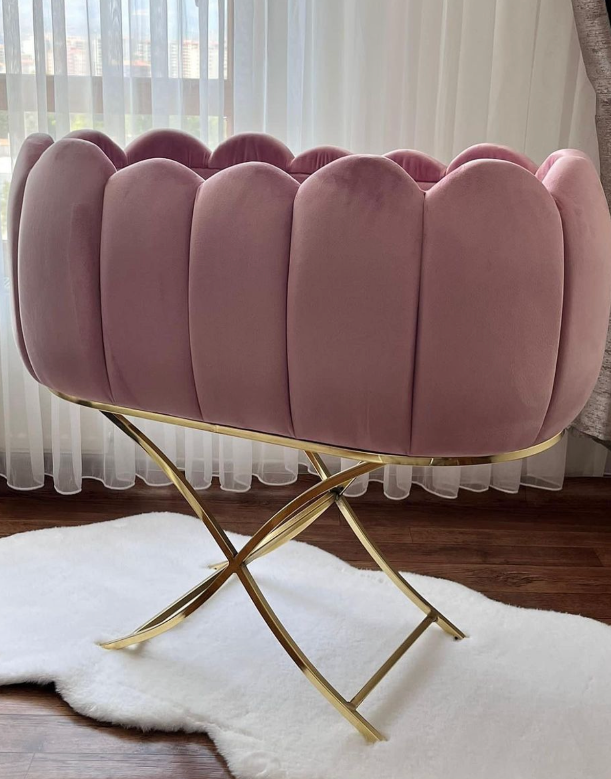 Patut bebelusi cu balansoar: Tulip