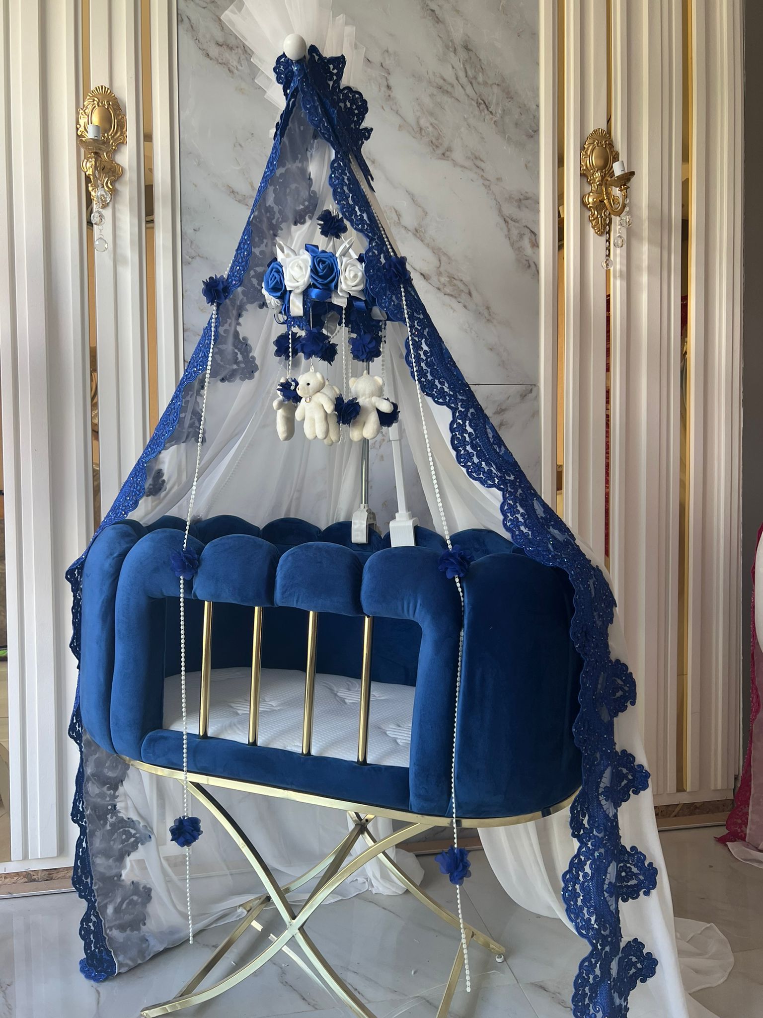 Patut bebelusi cu balansoar: Tulip