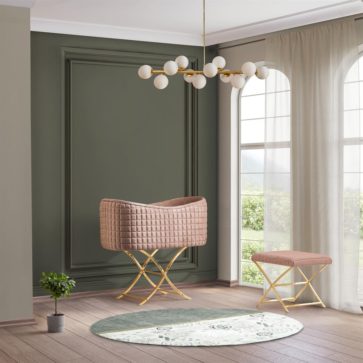 Patut bebelusi cu balansoar: Begonya